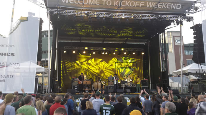 Blues Traveler at Lambeau Field