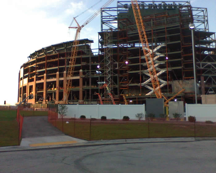 New Lambeau Field Walkway